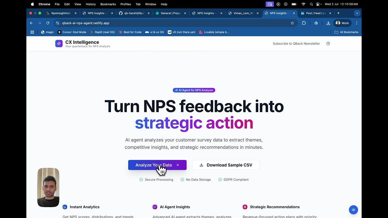 How to build (vibe-code) an AI agent for NPS analysis | DIY for Product Marketers