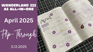 April Flip-Through | Wonderland 222 | 5.12.25 | Functional Planning | Architect Destiny