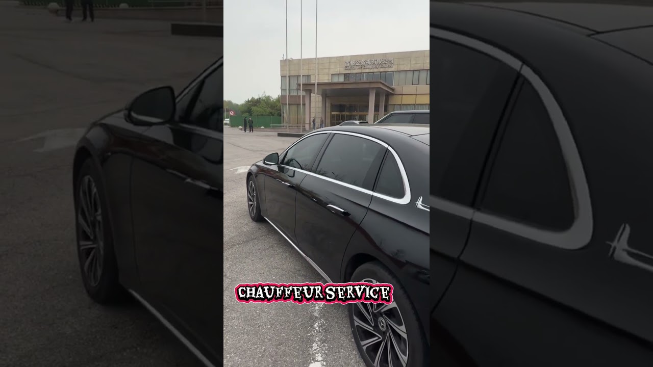 Chauffeur service.    Private service 