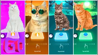 Linkin Park Numb vs. Imagine Dragons vs. Cupid Cat vs. Lady Gaga - Tiles Hop Game King screenshot 3