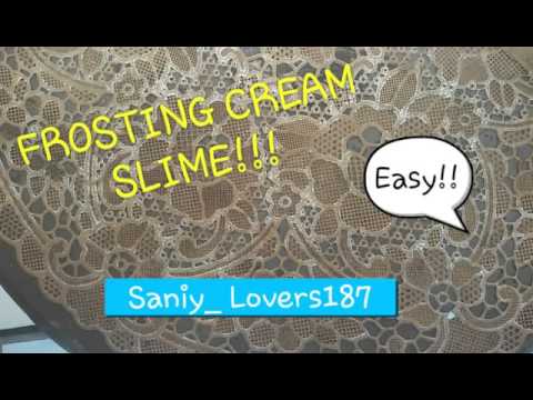 How to make "FROSTING CREAM SLIME" - Indo sub (english ...