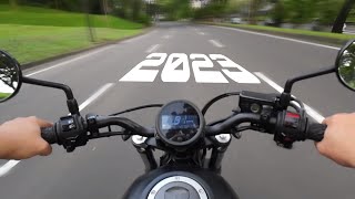 First Ride in 2023 | Honda Rebel 500 | Pure Sound