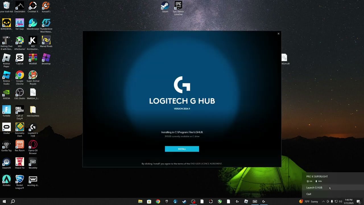How to ACTUALLY get zero recoil in Fortnite ( Logitech mouse only )