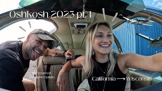 Flying to Oshkosh | 2023 Part 1 Net Worth