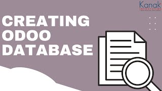 How To Create Database In Odoo 15 (Odoo 15 Database Management)