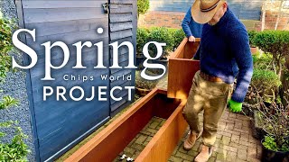 New Spring Project #smallgardenideas #gardendesign #gardenproject 