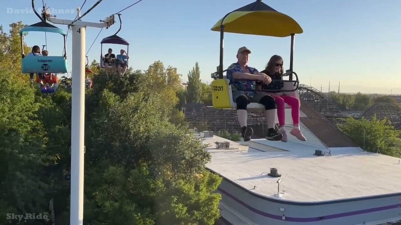 Sky Ride On-Ride POV at Lagoon - YouTube