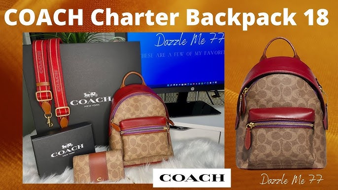 Coach charter 18 backpack Clearance