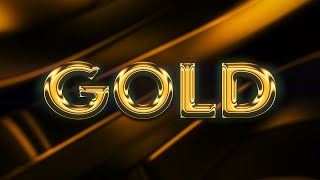 Golden Text Tutorial *EASY* (Photopea/Photoshop)