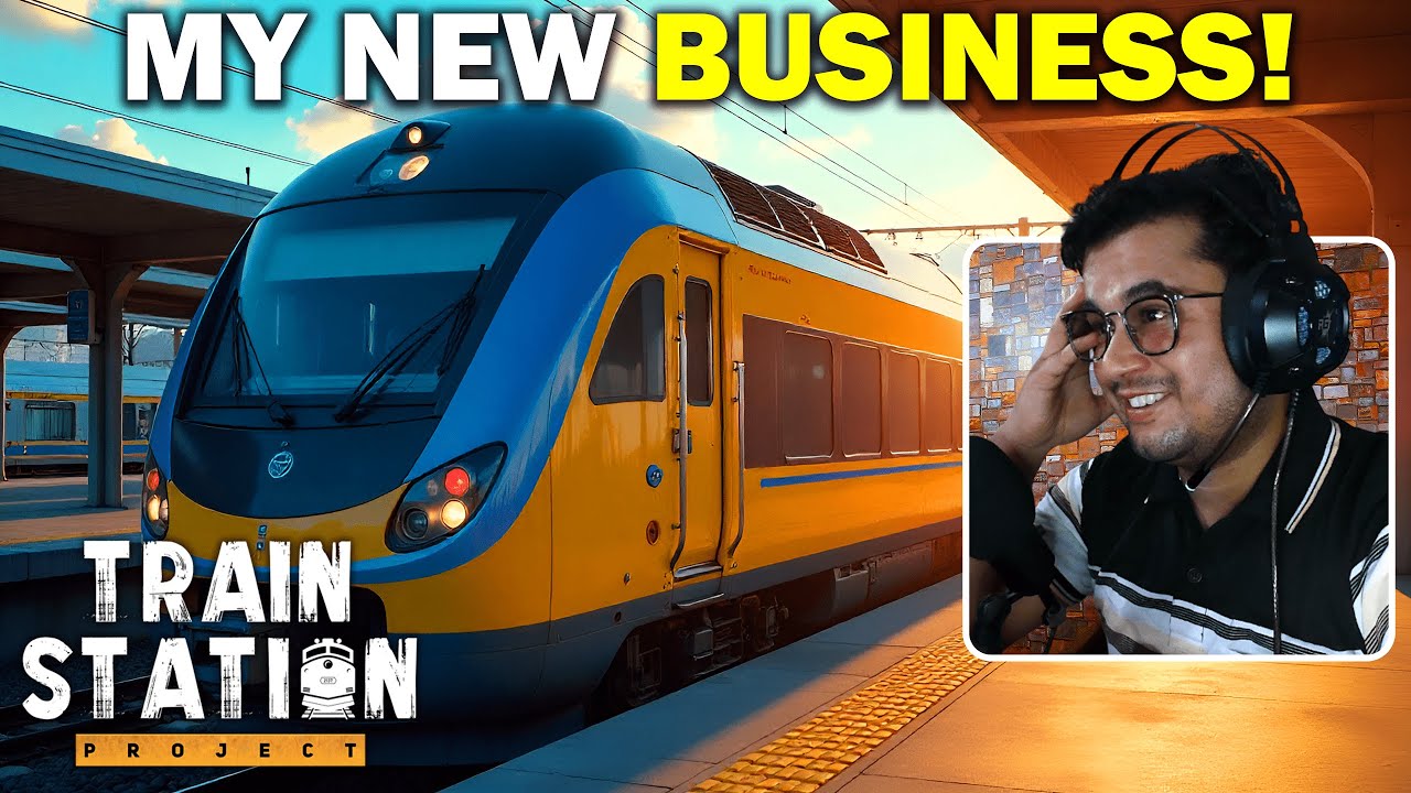 I Opened My Own TRAIN STATION - Train Station Simulator Gameplay