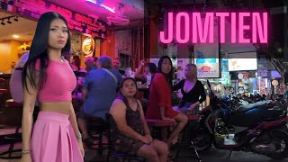 Jomtien Comes Alive 🇹🇭 | Evening Walk After Dark