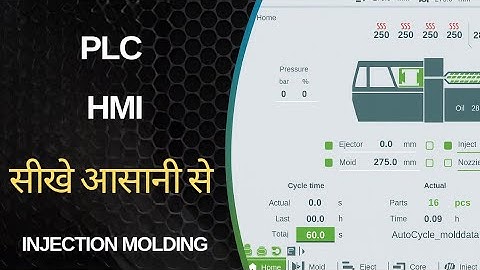 Injection Molding Software PLC / HMI Full Training | Hmi / plc Screen Control Explained