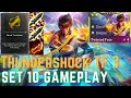 THUNDERSHOCK TWISTED FATE 3!! Pikachu Build is Back? | Set 10 TFT Gameplay | Teamfight Tactics