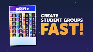 Group Students FAST! Mix And Match Roster Poster