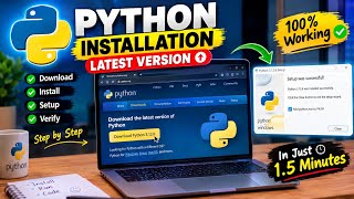 Install Python on Windows 10/11 in Under 2 Minutes