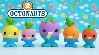 Octonauts Vegimals Character Set Tunip Codish Barrot Grouber Tominnow Toys
