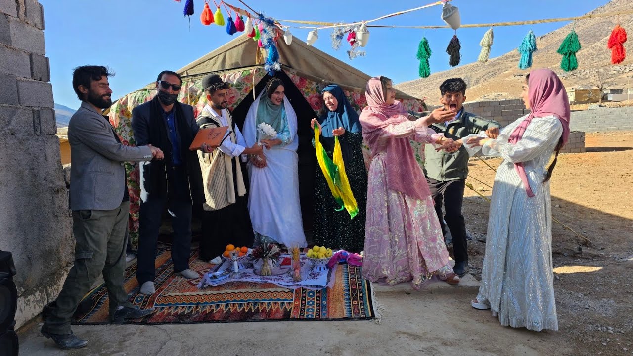 Mahan being beaten by Shiva: Leila's fear of her husband Mahan