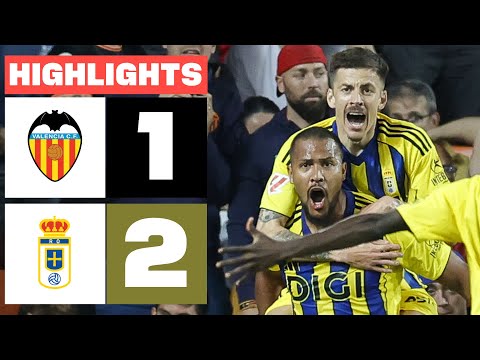 Videoresumen del Valencia - Oviedo