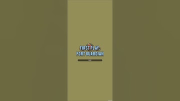 First Play: Fort Guardian #firstplay #freegames #gaming