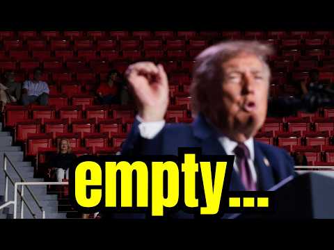 Trump HUMILIATED at rally as MAGA ABANDONS HIM