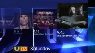 UTV Weekend Promo - Give Your Remote the Weekend Off (September 2011)