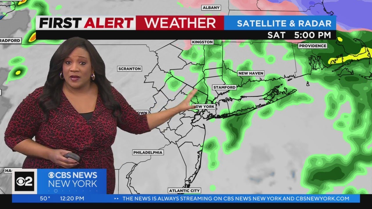 First Alert Weather: Temps drop, rain falls tomorrow - YouTube