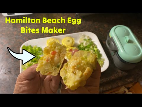 Quick Egg Potato Bites in Hamilton Beach Egg Bites Maker 🟡 Cooking Gizmos