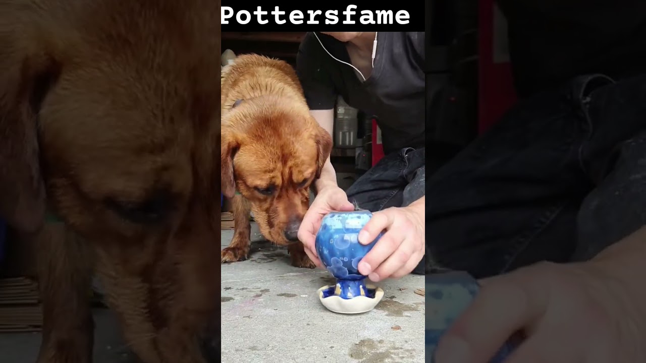 Remove the glaze catchers from the last crystalline kiln.by📷jpuzz 