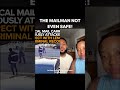 THE MAILMAN IS NOT EVEN SAFE!