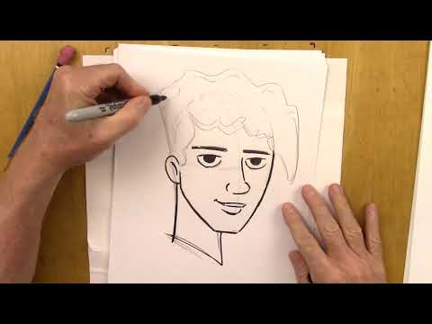 Video: Technik: Zeichnen: Christopher Hart Im Rampenlicht