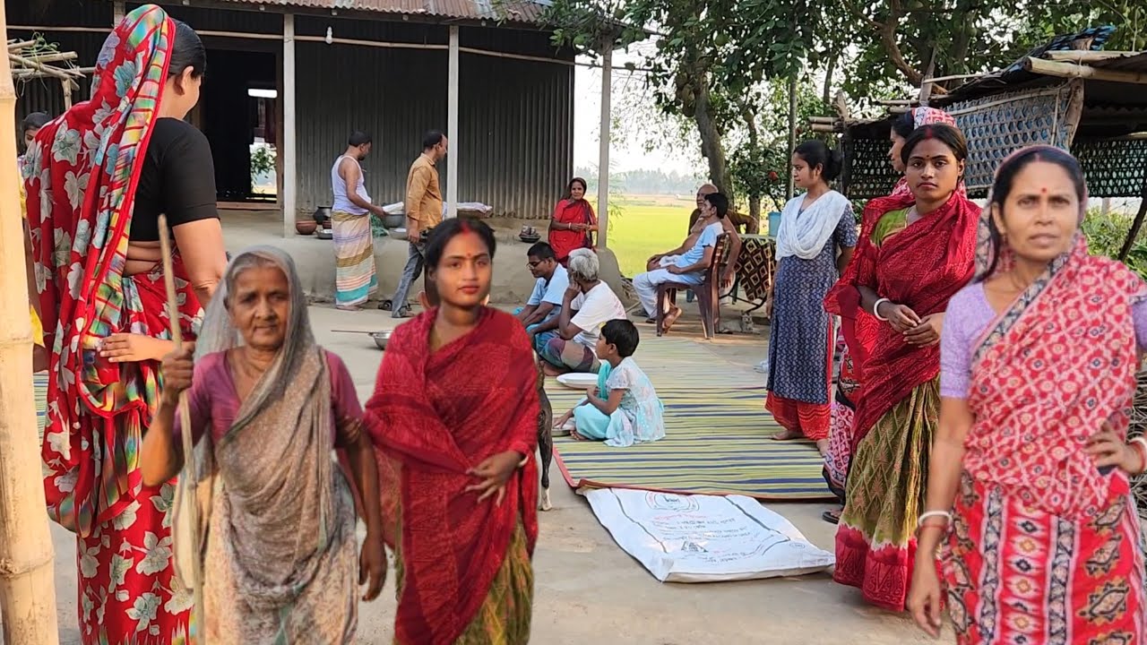 আজ আমরা দক্ষিণ বাড়ি কিসের নিমন্ত্রণ খাইতে গেলাম । Bangladeshi Simple Village Vlog | Village Vloger |
