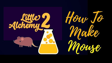 Little Alchemy 2-How To Make Mouse Cheats & Hints