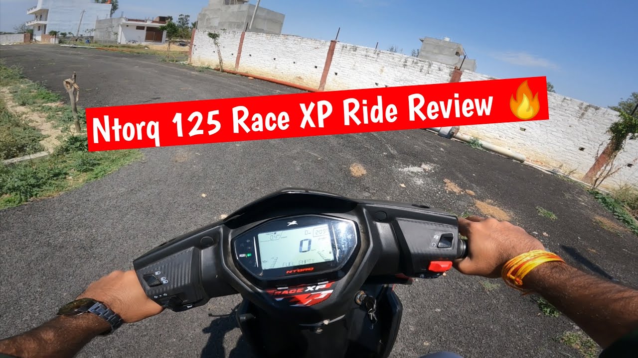 TVS Ntorq 125 Race XP Detailed Ride Review - The Best Scooter in Market?