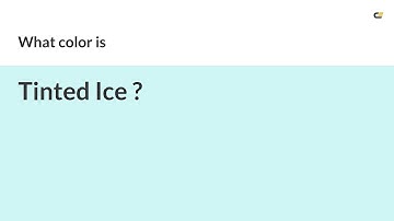 Tinted Ice color #cff6f4 hex color - Blue color - Warm color cff6f4