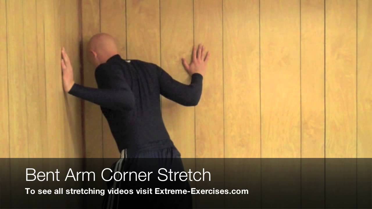 Bent Arm Corner Stretch