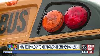 New technology to keep drivers from passing buses