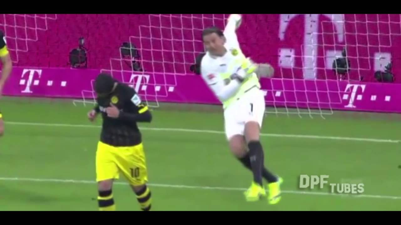 Weidenfeller vs Mkhitaryan