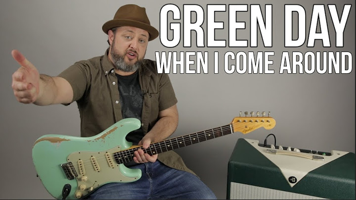 When I Come Around Guitar version - Guitar performance video thumbnail
