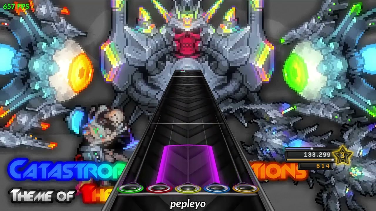 Catastrophic Fabrications - Terraria INFERNUM mod (Clone hero chart)