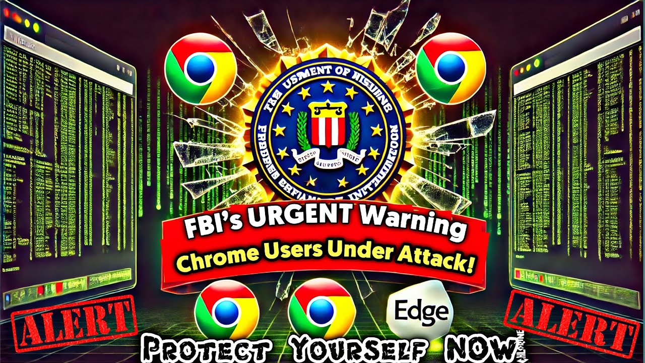 FBI’s URGENT Warning Chrome, Safari, Edge Users Under Attack! Protect