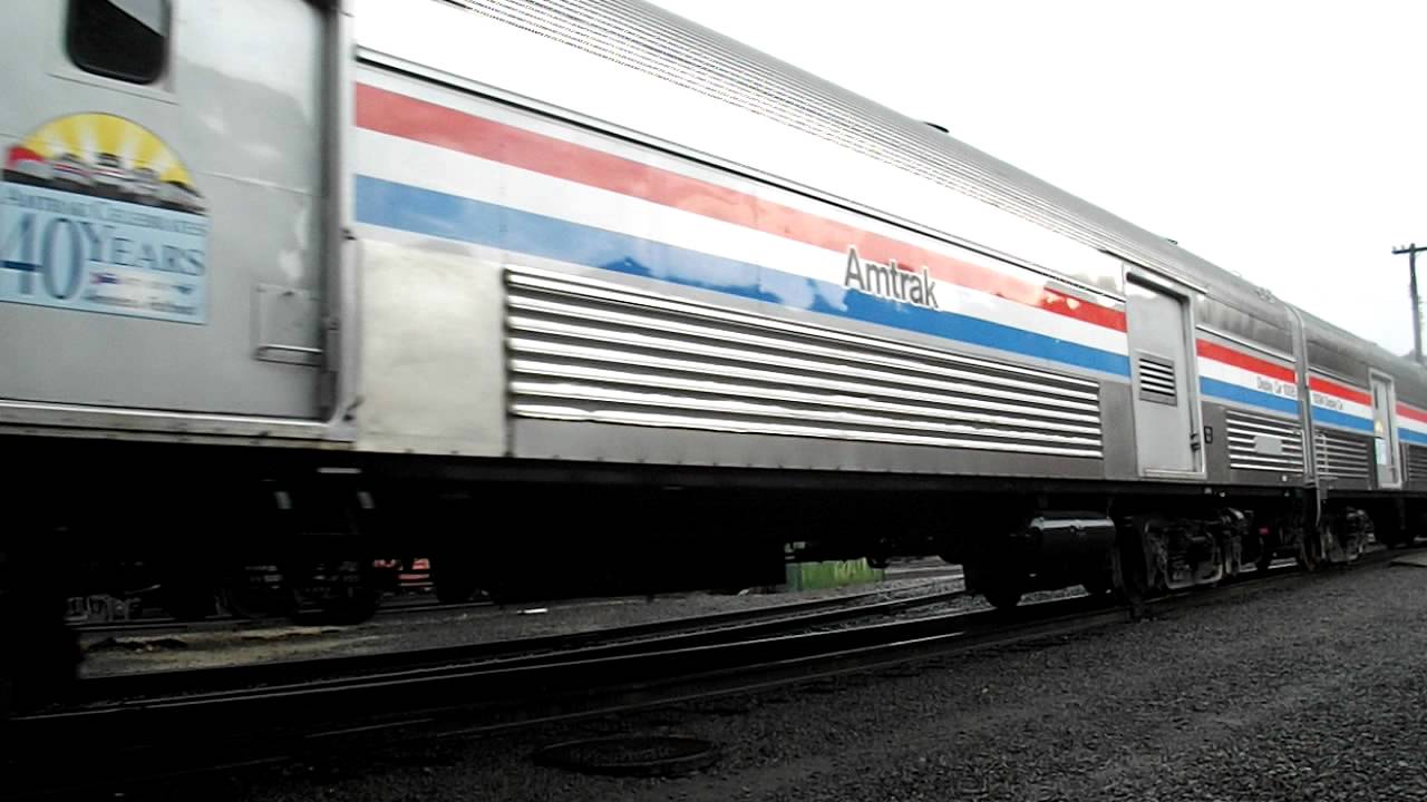 Amtrak Museum Train at Steamtown - YouTube