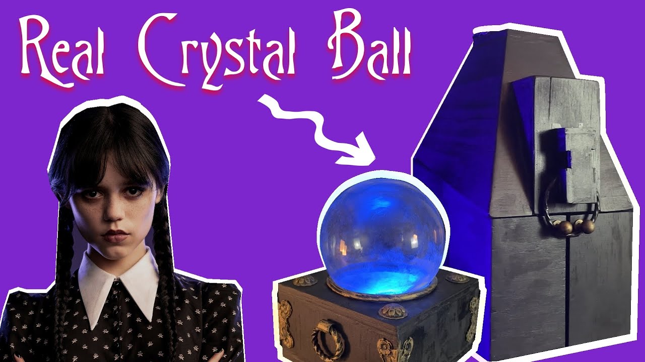 Making Wednesday Addams Crystal Ball | Wednesday Prop