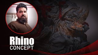 Rhino Spider-man Concept | Dheep Studio | Muhammad Zahid Raza Khan | Zbrush-Time-Laps screenshot 3