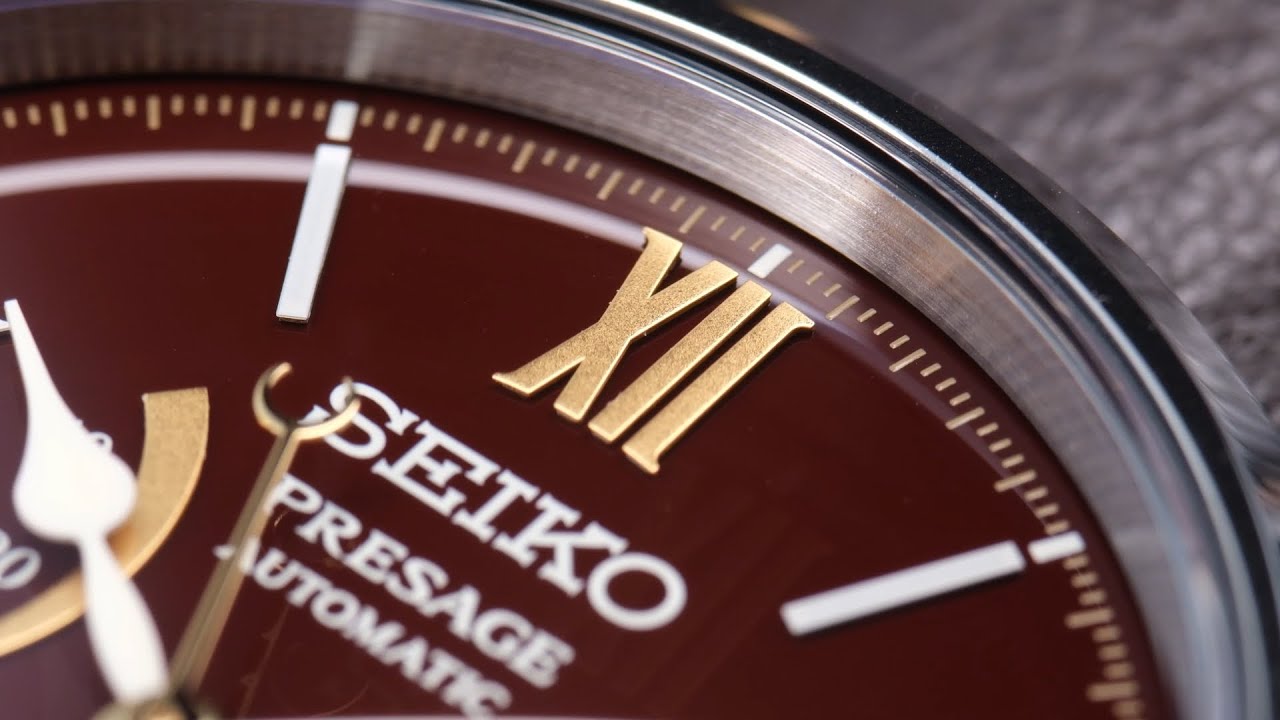 Часы Seiko Presage Urushi Lacquer Dial Limited Edition купить на Bestwatch.ru