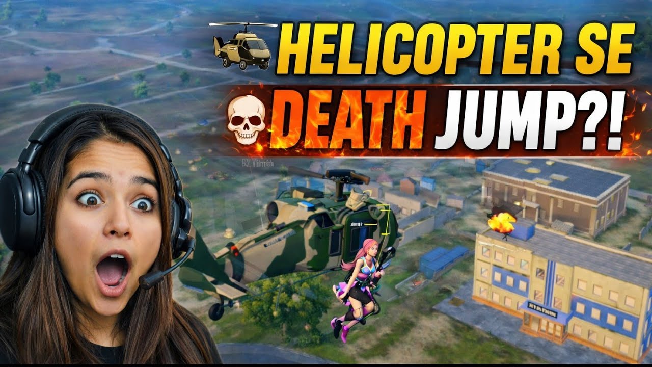 Helicopter Se Death Jump?! 😱 Last Circle Fight of This Season in BGMI ⚔️ (36 KILLS)