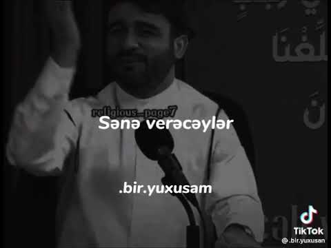 nə əkərsən onuda biçərsən /Hacı ramil-