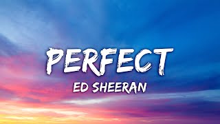 Perfect - Ed Sheeran (Lyrics Video) ❤️ Top Songs 2024
