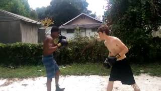Backyard Boxing S2 | AB vs DW #2 Round 2
