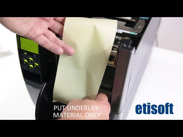 CITIZEN CL S700R, CL S703R WINDING A LINER WITHOUT LABELS - YouTube