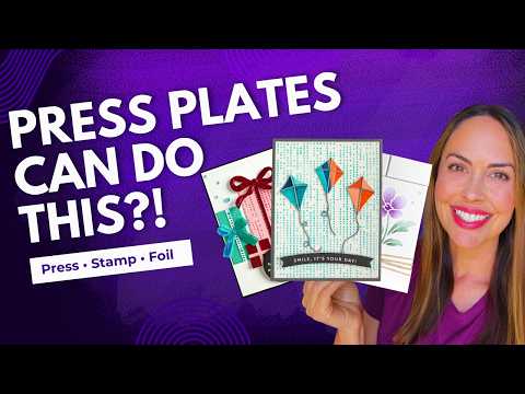 3 Ways to Use Press Plates Press Stamp Foil